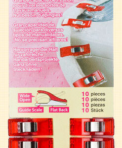 clover-3155 wonder clips rosso